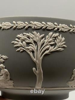 Wedgwood Rare Grey Jasperware Jasper Ware 20cm Fruit Bowl