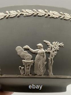 Wedgwood Rare Grey Jasperware Jasper Ware 20cm Fruit Bowl