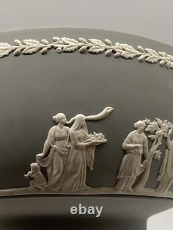 Wedgwood Rare Grey Jasperware Jasper Ware 20cm Fruit Bowl
