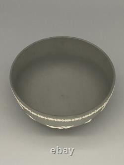 Wedgwood Rare Grey Jasperware Jasper Ware 20cm Fruit Bowl