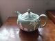 Wedgwood Sage Green Jasperware 5 High Teapot With Sugar Bowl And Creamer