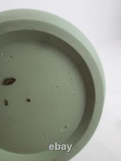 Wedgwood Sage Green Jasperware Jug & Matching Bowl Dish Set Made in England