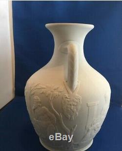 Wedgwood Solid White Jasperware 10 Portland Vase C1880