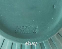 Wedgwood Spruce Green Jasperware Twin Handled Bacchus Bowl
