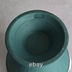 Wedgwood Spruce Green Vase Jasperware 1st quality Excellent