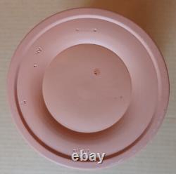 Wedgwood TERRACOTTA & BLACK Jasperware LARGE Flower Vase 1957