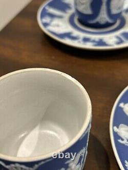 Wedgwood Teacup Set Miniature Jasperware 3 Set