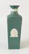 Wedgwood Teal Jasperware Green Seashell Vase