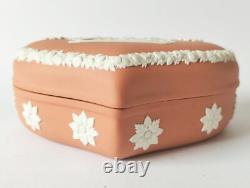 Wedgwood Terracotta Jasperware Heart Trinket Box