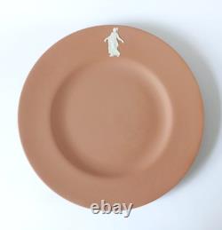 Wedgwood Terracotta Jasperware Plate Dancing Hours