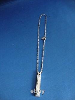 Wedgwood Thorn Blue Jasper Jewellery Silver Pendant by Stephen Webster 15 inch