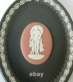 Wedgwood Tri Colour Jasperware Venus and Cupid Oval Tray Boxed Limited Edition