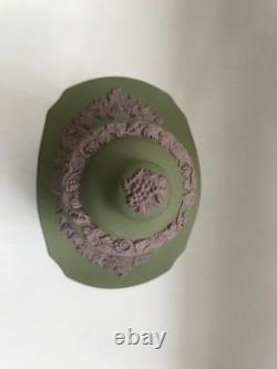 Wedgwood Tri-coloured Jasperware Royal Wedding Tea Caddy