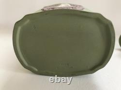 Wedgwood Tri-coloured Jasperware Royal Wedding Tea Caddy