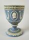 Wedgwood Tricolour Diced Jasperware Goblet American Independence Bicentennial