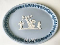 Wedgwood TriColour Jasperware Tray Cupid and Psyche
