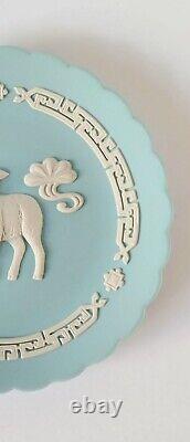 Wedgwood Turquoise Jasperware Japanese ETO Tray 2015 Year of the Sheep