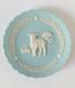 Wedgwood Turquoise Jasperware Tray 2015 Year Of The Sheep Japanese Eto Tray