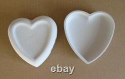 Wedgwood WHITE & BROWN Jasperware AURORA HEART Box