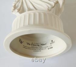 Wedgwood White Jasperware Dancing Hours Figure / Figurine