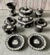 Wedgwood White On Black Jasper Jasperware 10 Pieces Job Lot Collection