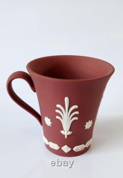 Wedgwood Wine Jasper Coffee Cup / Coffee Can Jasperware