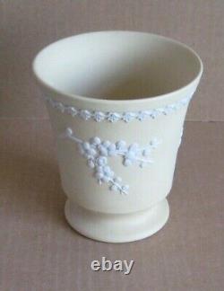 Wedgwood Yellow Jasperware Posy Vase