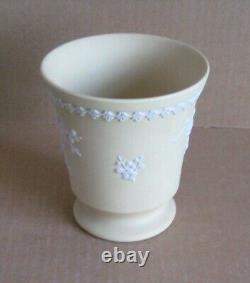 Wedgwood Yellow Jasperware Posy Vase