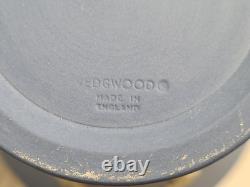 Wedgwood blue Jasperware vase classical figures
