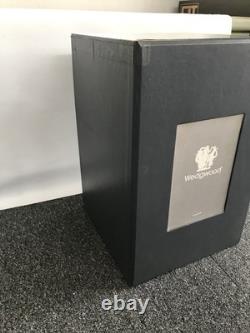 Wedgwood blue jasperware large Campagna Vase in original box