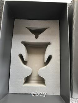 Wedgwood blue jasperware large Campagna Vase in original box