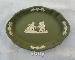 Wedgwood jasper ware sage green