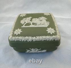Wedgwood jasper ware sage green