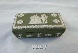 Wedgwood jasper ware sage green