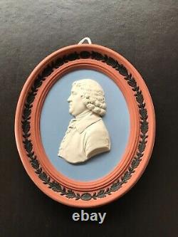 Wedgwood jasperware 4 coloured Josiah Wedgwood plaque