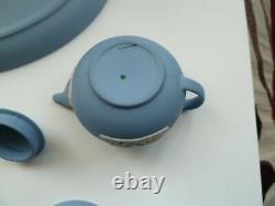 Wedgwood miniature Jasperware tea set