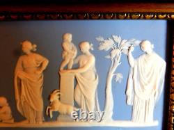 Wedgwood (only) Unique Cameo's Jasper Plaque Panel 6.5 x 3.75