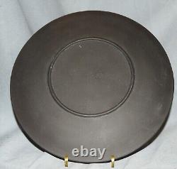 Wedgwood plate, Jasper goods, Egyptian collection, black basalt & terracotta, 22.5 cm