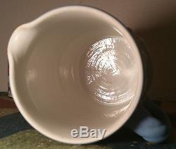 1901 Wedgwood Lait Pichet Jasperware Antique Anglais Pottery Vtg Bleu