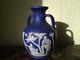 19ème Siècle Wedgwood Vase Bleu Jasperware'portland " 13cm