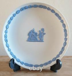 6x Wedgwood Jasperware Bleu sur Blanc