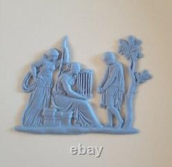 6x Wedgwood Jasperware Bleu sur Blanc