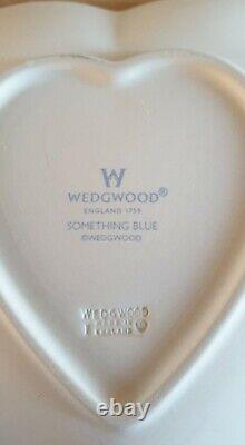 6x Wedgwood Jasperware Bleu sur Blanc