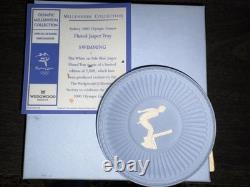 8 Assiettes Wedgwood Jasperware des Jeux Olympiques de Sydney 2000, 7 Sports, limitées à 2000 exemplaires