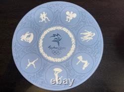8 Assiettes Wedgwood Jasperware des Jeux Olympiques de Sydney 2000, 7 Sports, limitées à 2000 exemplaires