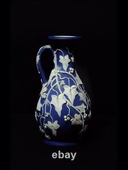 Antique 19ème Wedgwood Jasperware Vase Rare
