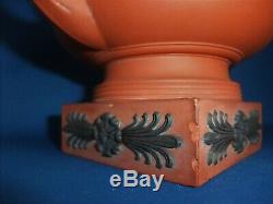 Antique Au Début Du 19 Ème Siècle Wedgwood Rosso Antico & Basalte Bough Pot C1820 -jasperware