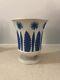 Antique Début Du 19ème Siècle Wedgwood Etruria Drabware Pottery Vase Jasperware