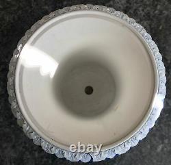 Antique Wedgwood Blue Dip Jasperware Porcelaine 5&5/8 Campana Vase