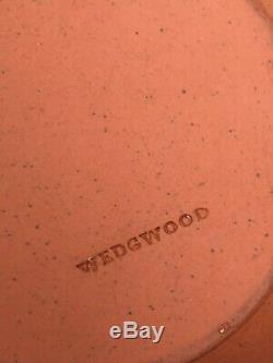 Antique Wedgwood Jasperware Antico Rosso Lampe À Huile